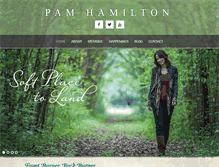 Tablet Screenshot of pamhamiltonmusic.com